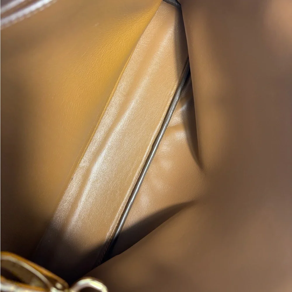 Prada Buckle medium leather handbag with double belt - Picture 13 of 16